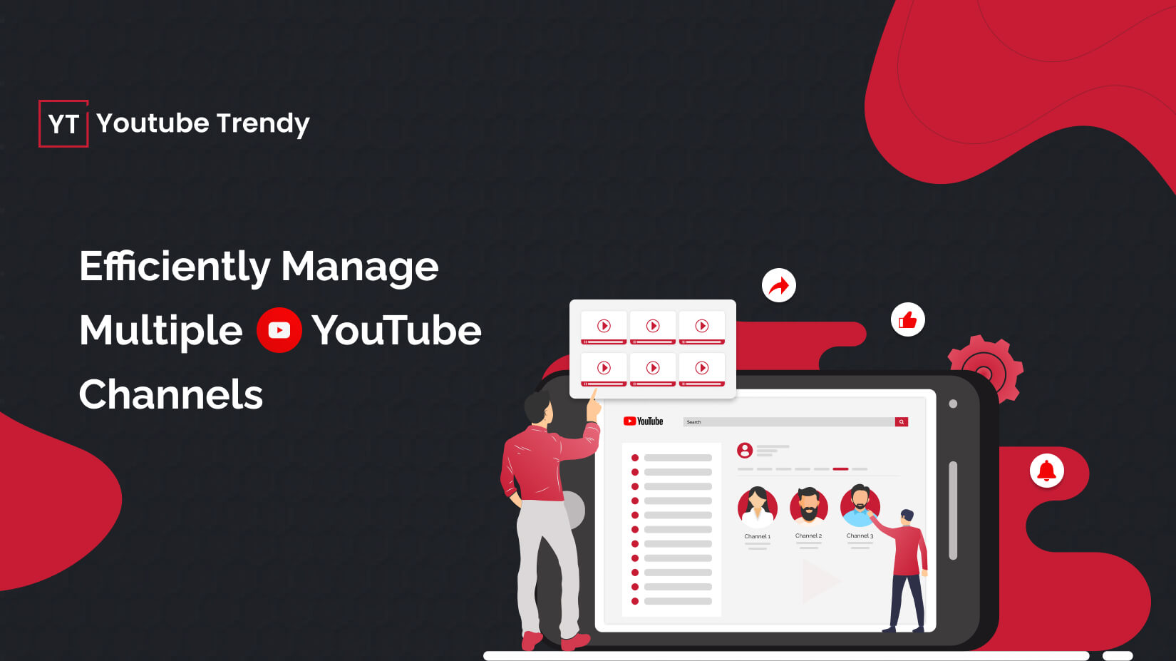 Efficiently Manage Multiple YouTube Channels